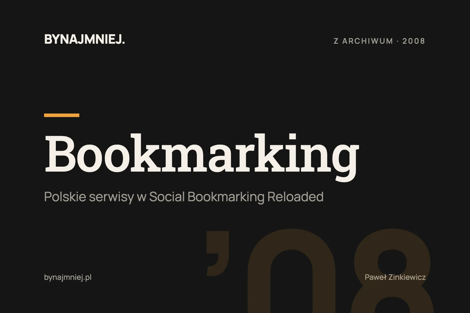 Social bookmarking po polsku