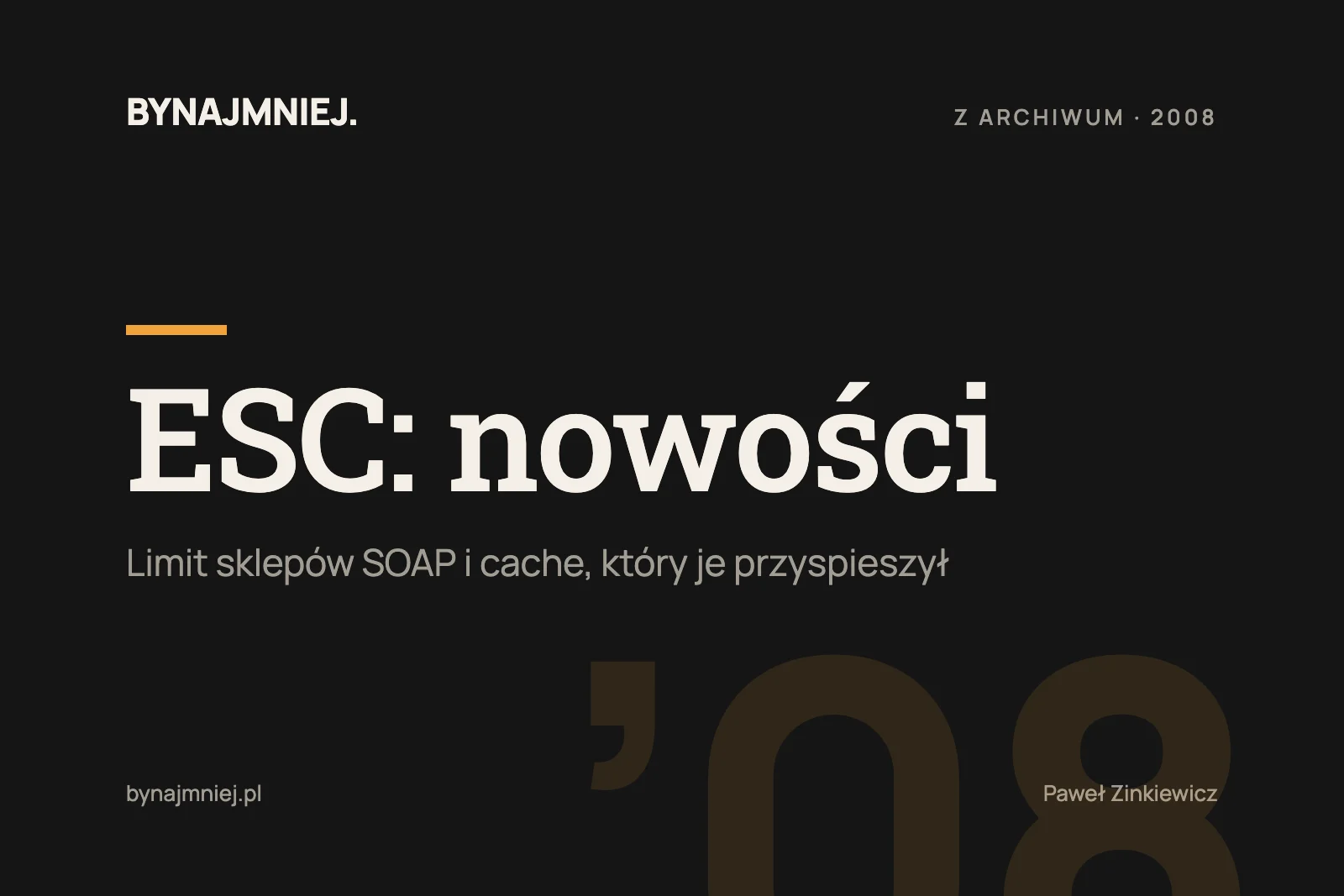 EscPartners.pl – nowości