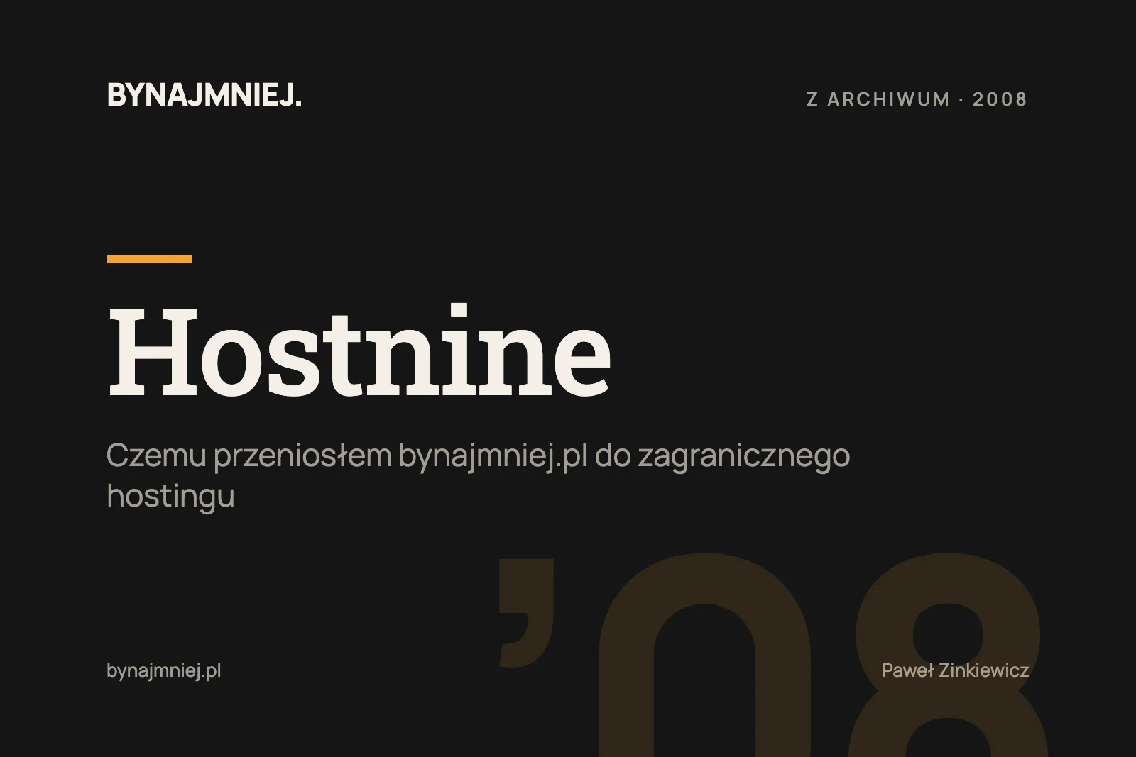 Hostnine.com – dlaczego warto.