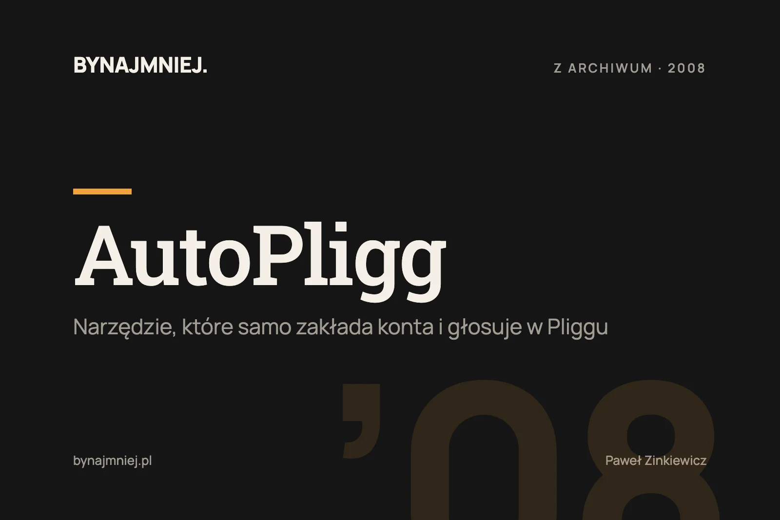 Premiera AutoPligga