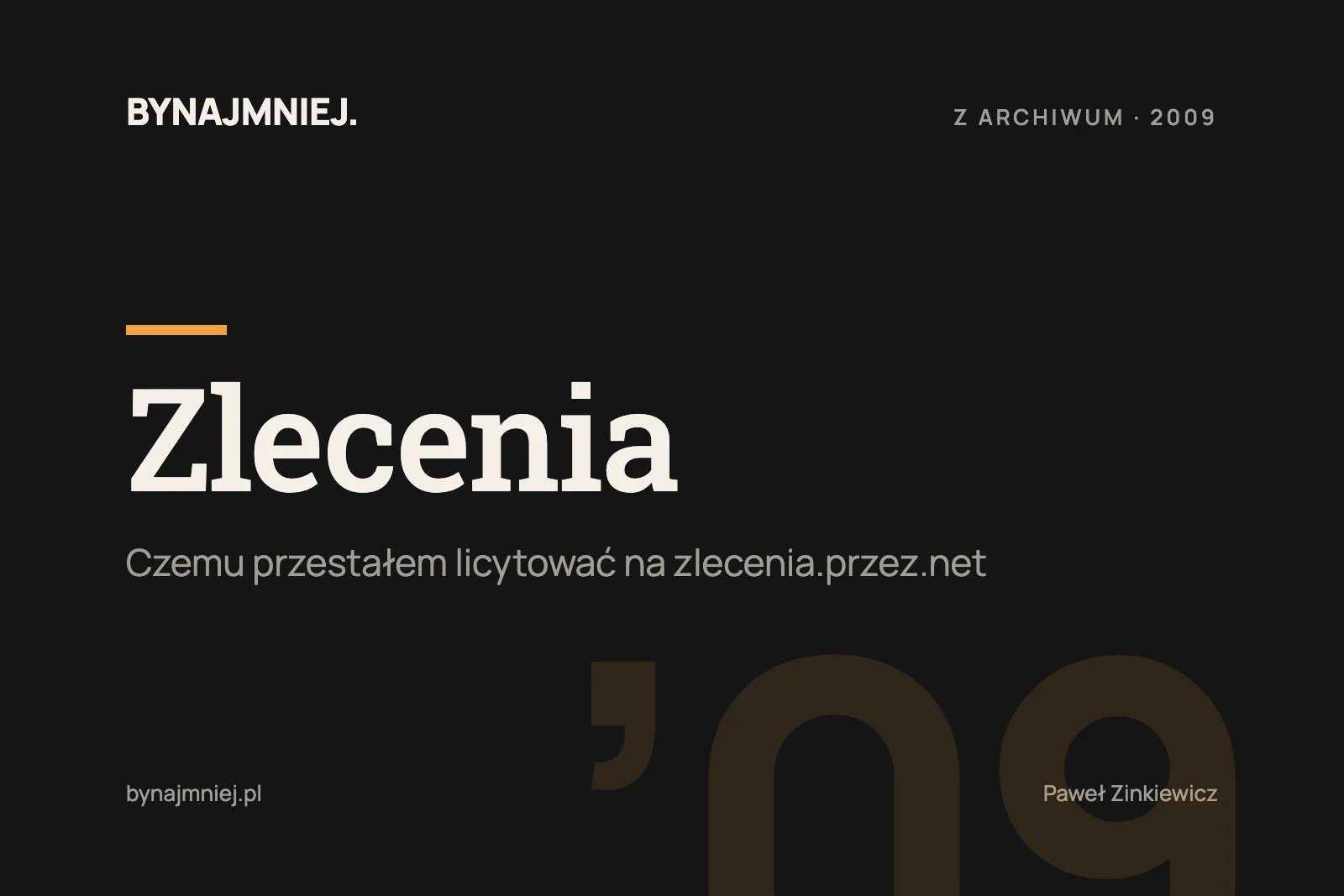 Zlecenia przez&nbsp;net?