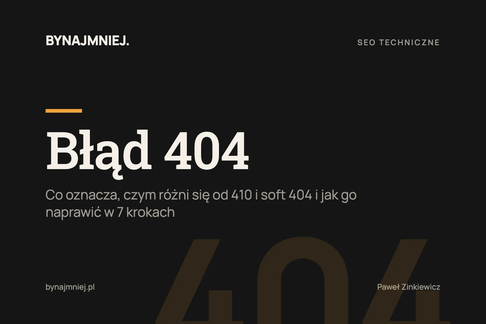 Błąd 404: co oznacza i jak go naprawić