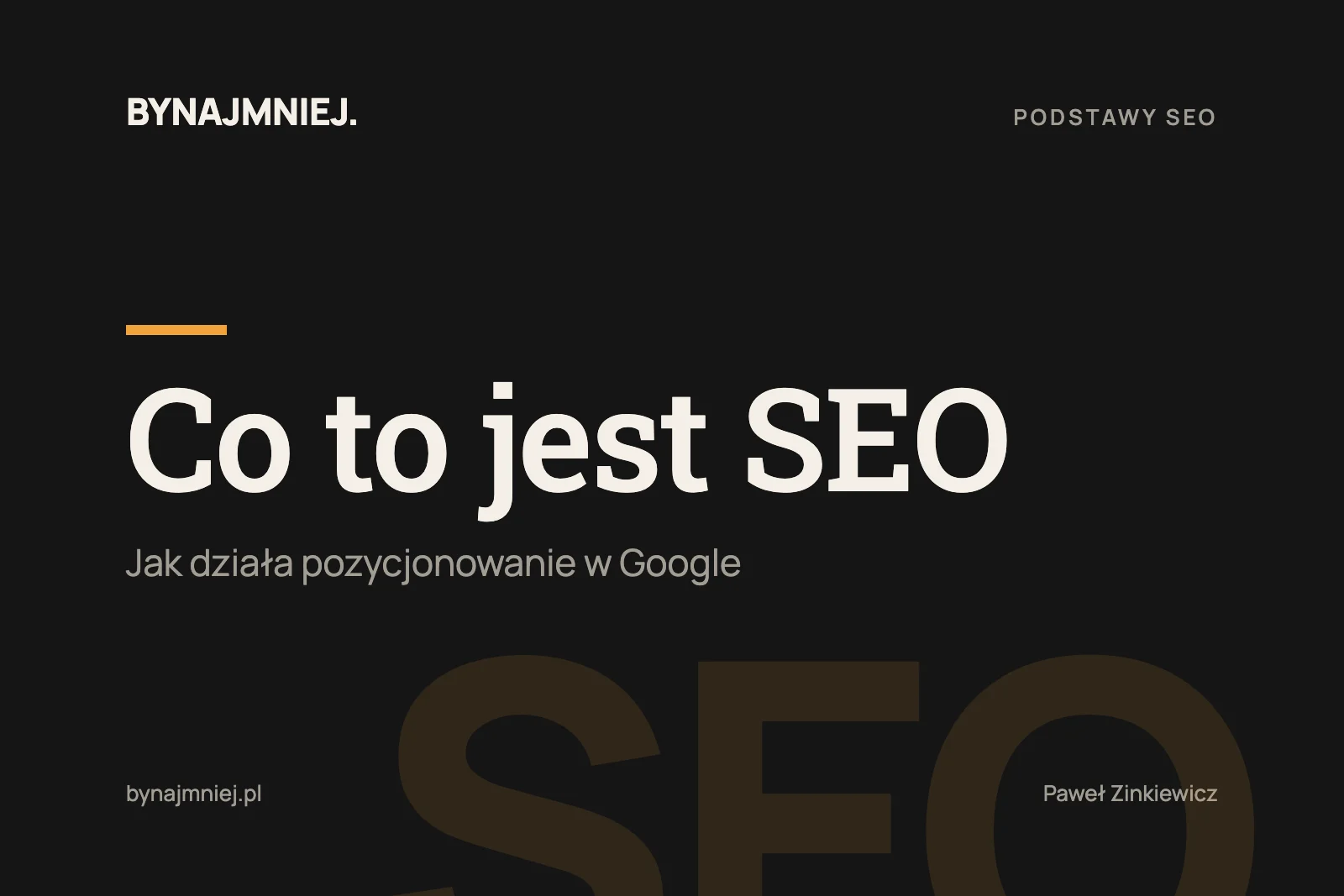 Co&nbsp;to&nbsp;jest SEO i&nbsp;jak działa pozycjonowanie