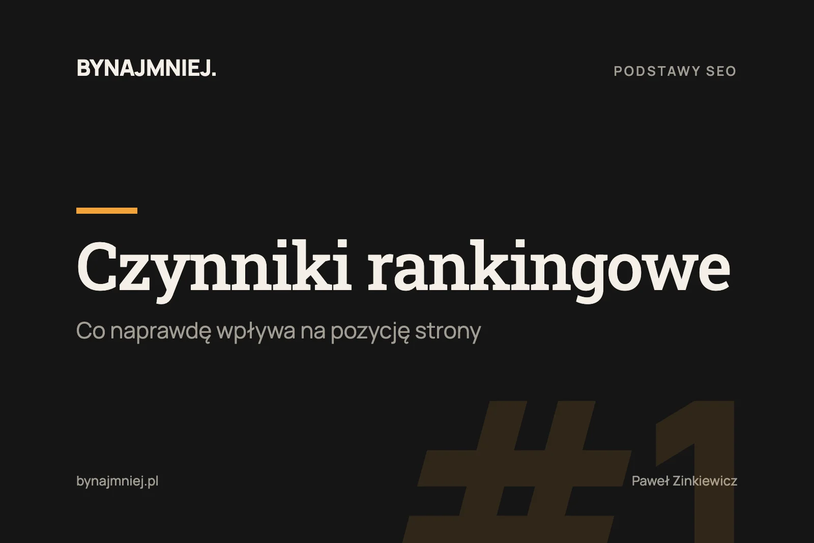 Czynniki rankingowe Google: co&nbsp;naprawdę wpływa na&nbsp;pozycję strony