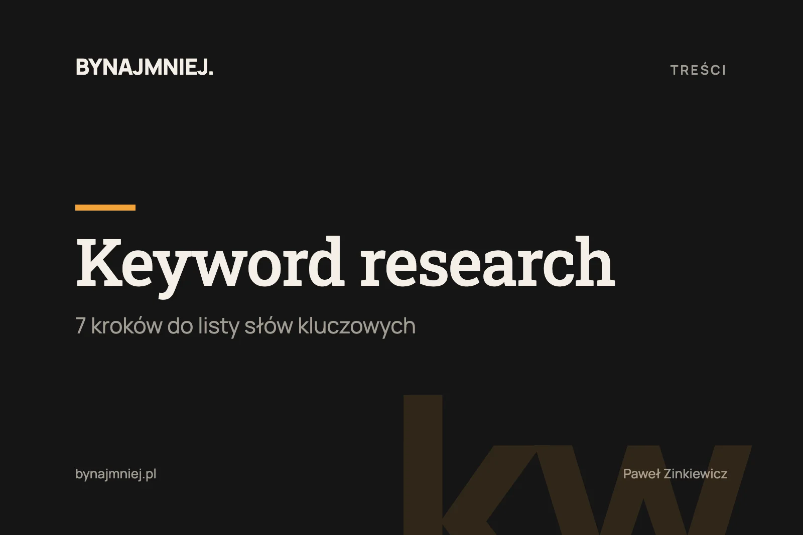 Jak znaleźć słowa kluczowe: 7 kroków keyword research