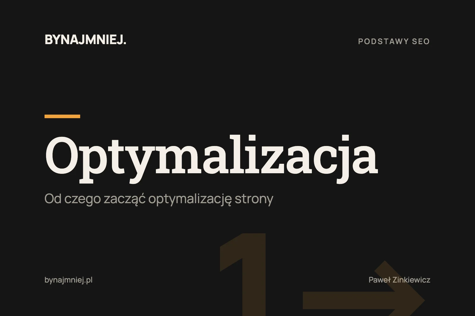 Optymalizacja strony pod SEO: od czego zacząć