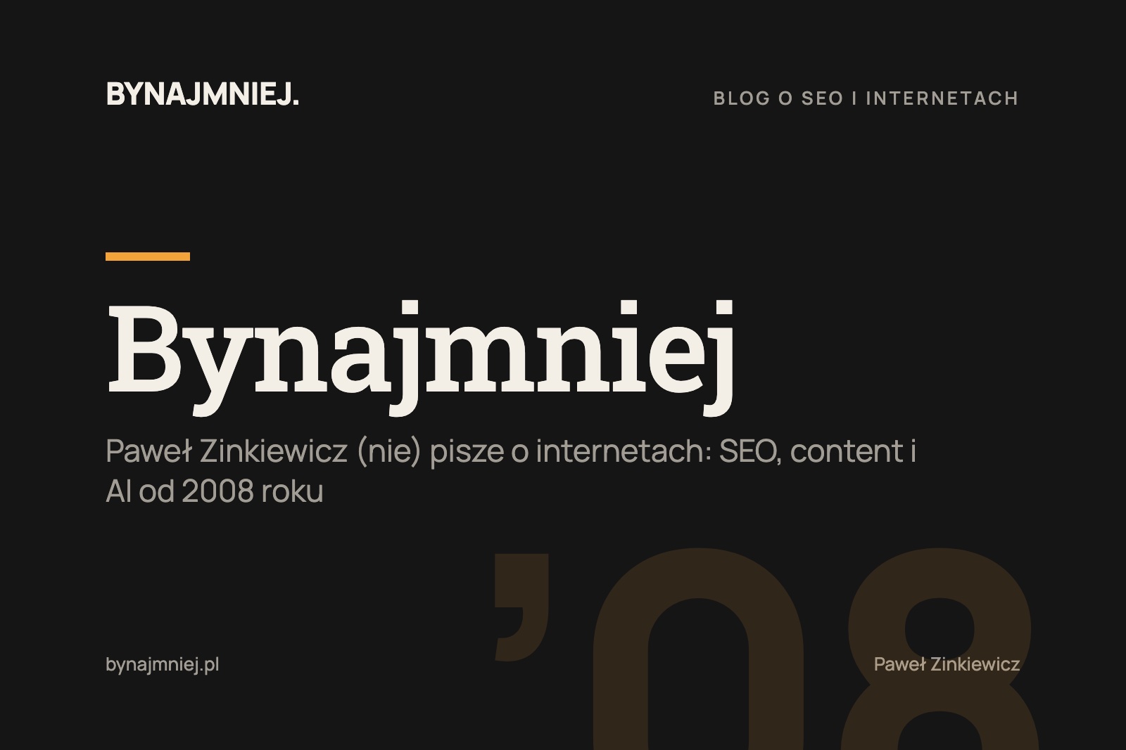 Preview image published by bynajmniej.pl
